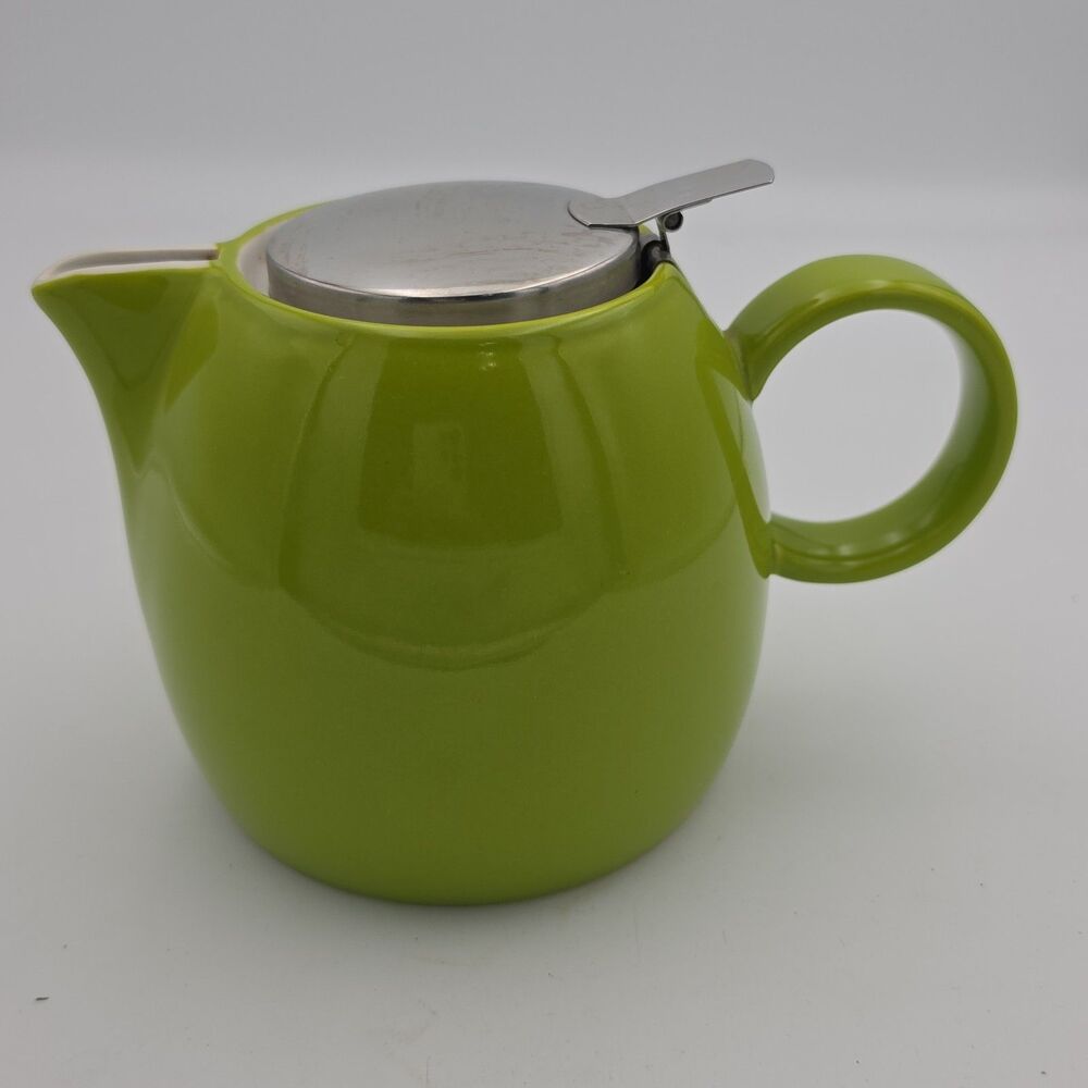 Tea Forte Teapot~Pistachio Green~Removable Lid & Screen Holds~3 Cups 24oz
